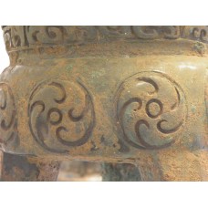 Ritual vessels, sun with spiral rays, solar disc, sun disc